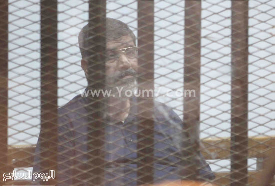  الرئيس المعزول محمد مرسى -اليوم السابع -5 -2015